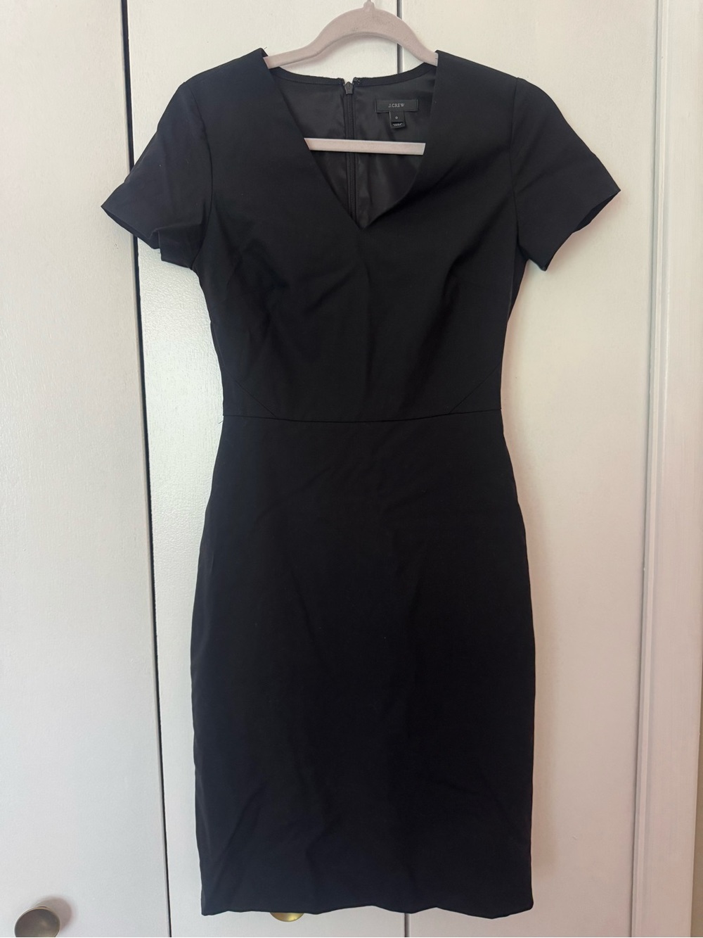 Black Sheath Dress J. Crew